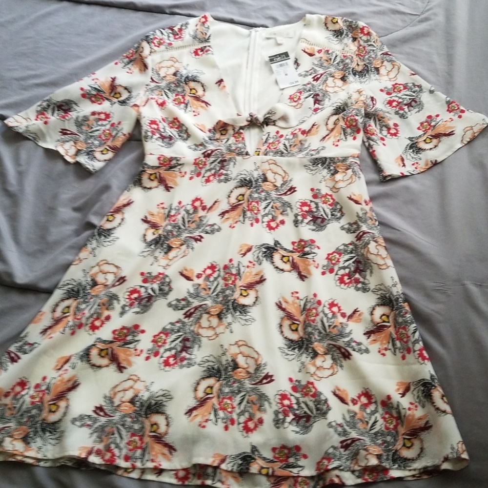 Floral Skater Dress